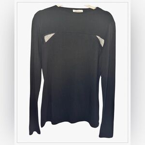 Marcella NYC Bowie Mesh Cutout Top